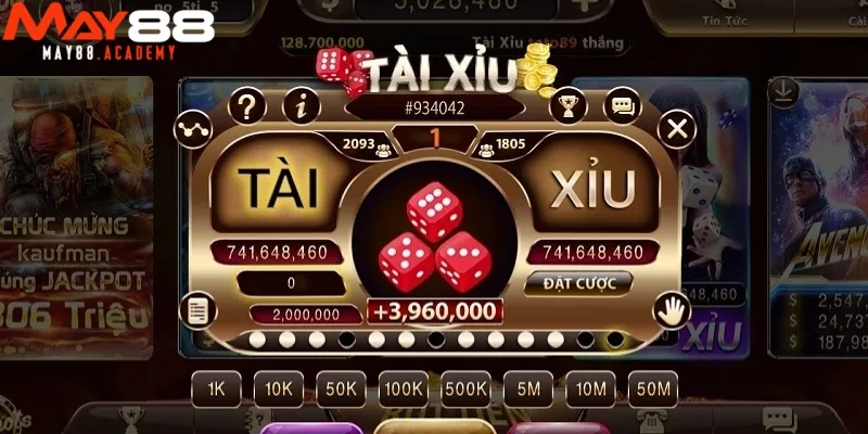 Tài Xỉu Online MAY88 - Trải Nghiệm 2 Phiên Bản Độc Đáo Nhất 4 Các thuật ngữ tài xỉu online